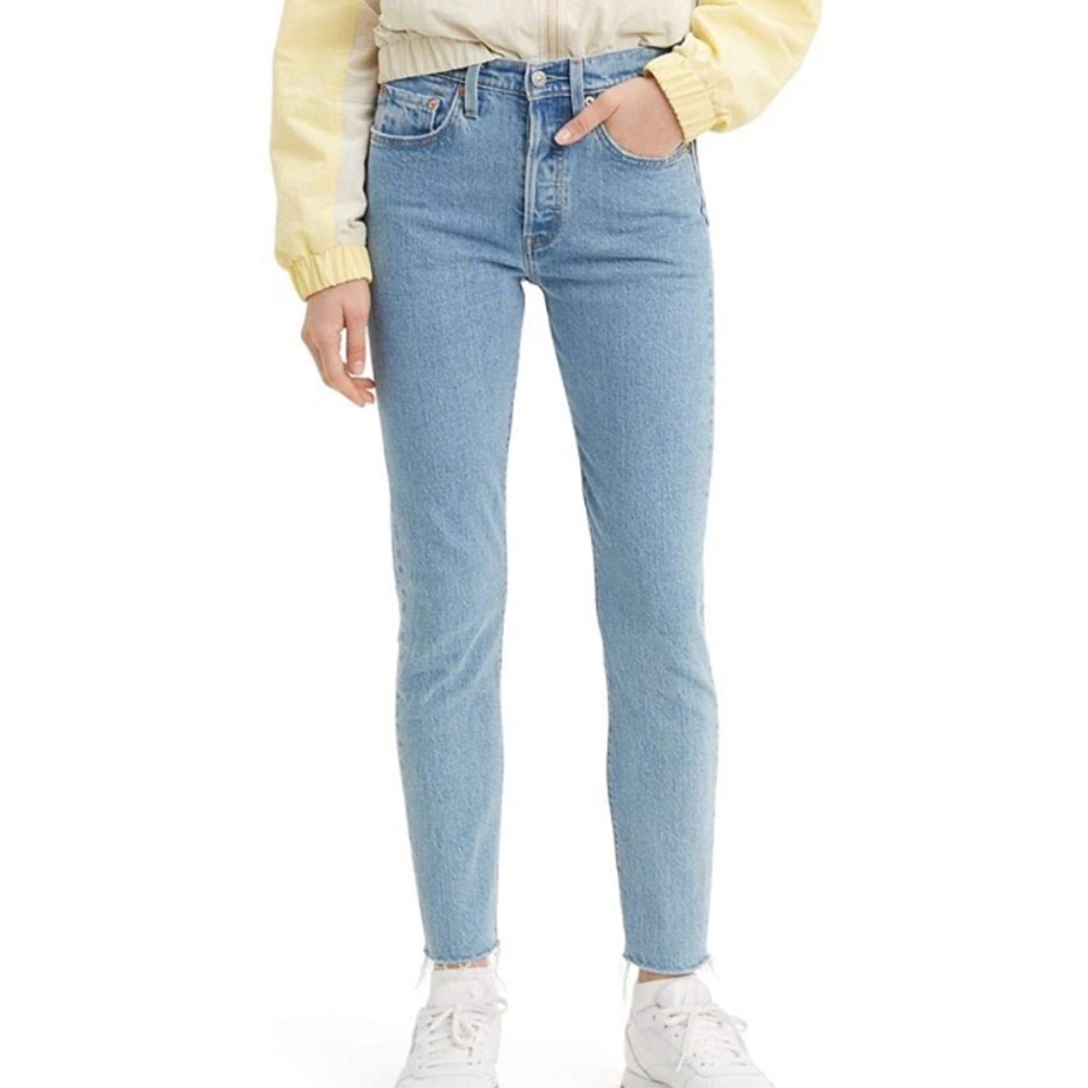 Levi’s 501 Tango Talks Jeans Raw Hem Denim